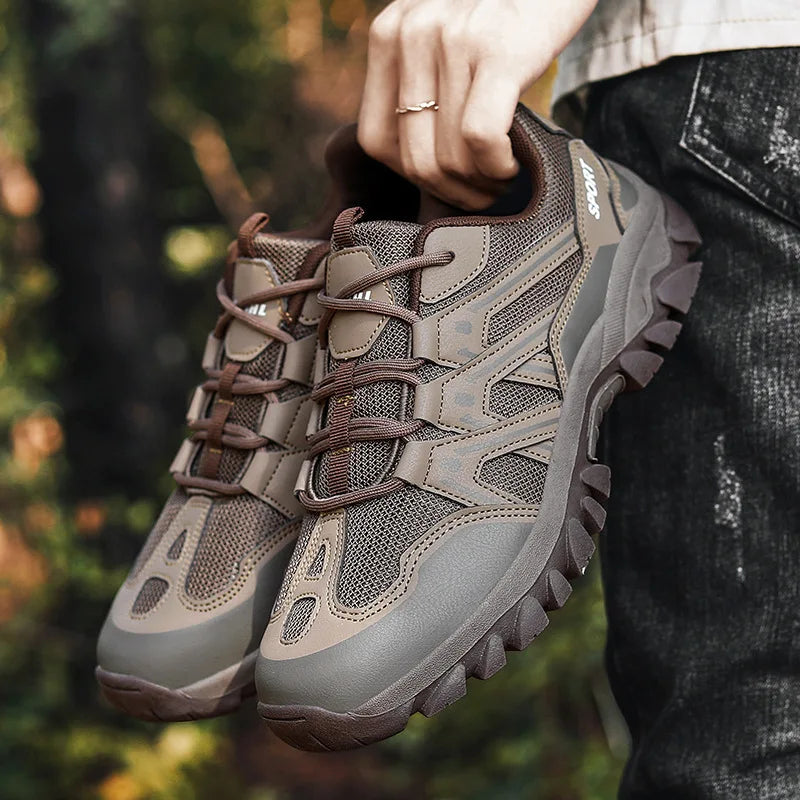 Women Men Hiking Shoes Outdoor Trekking Sports Climbing Camping Boots Non-slip Waterproof Walking Jogging Trainers Sneakers